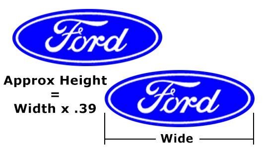 Ford blue oval clip art #7